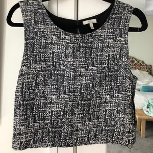 Tweed Joie Crop Top